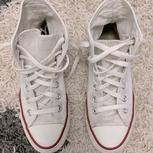 High Top White Converse